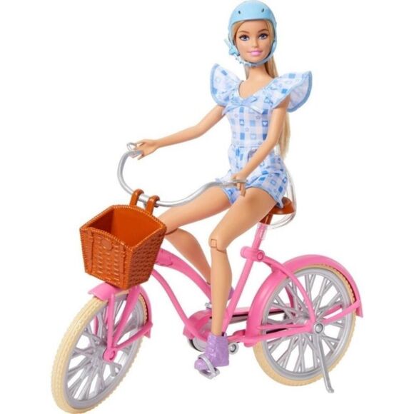 Barbie 12.7" Backyard Fun Playset Build-up Doll pink - Picture 2 of 7